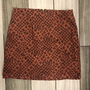 Free People Patterned Skirt!